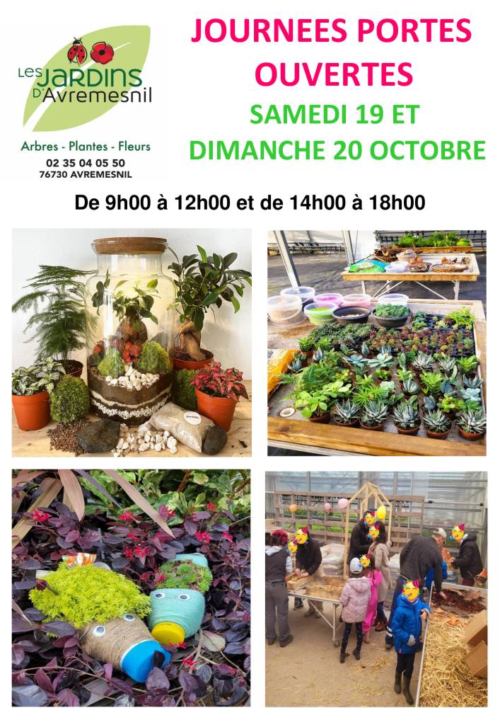 Portes Ouvertes Automnales 2024, Les Jardins d'Avremesnil, Avremesnil (76)