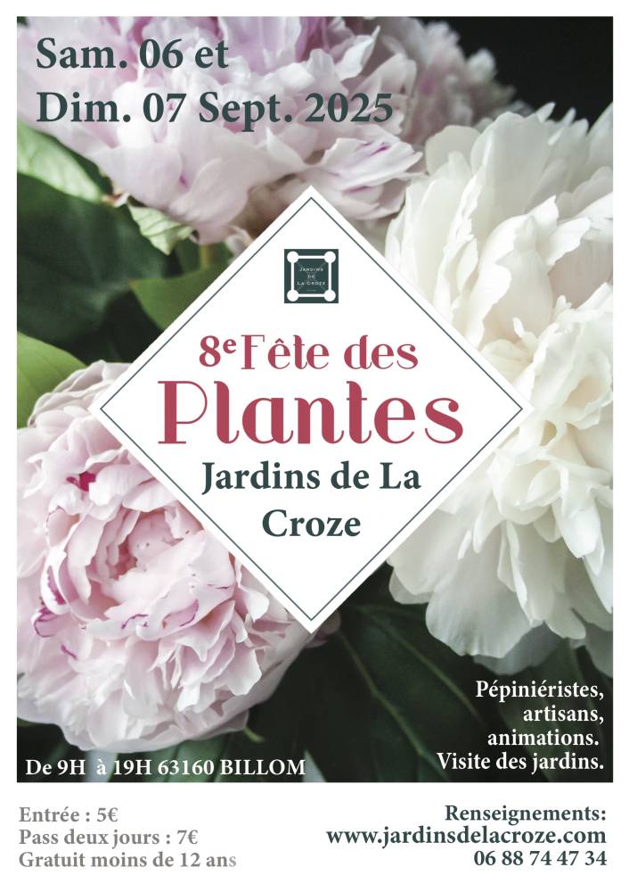 Fête des Plantes de La Croze - Billom