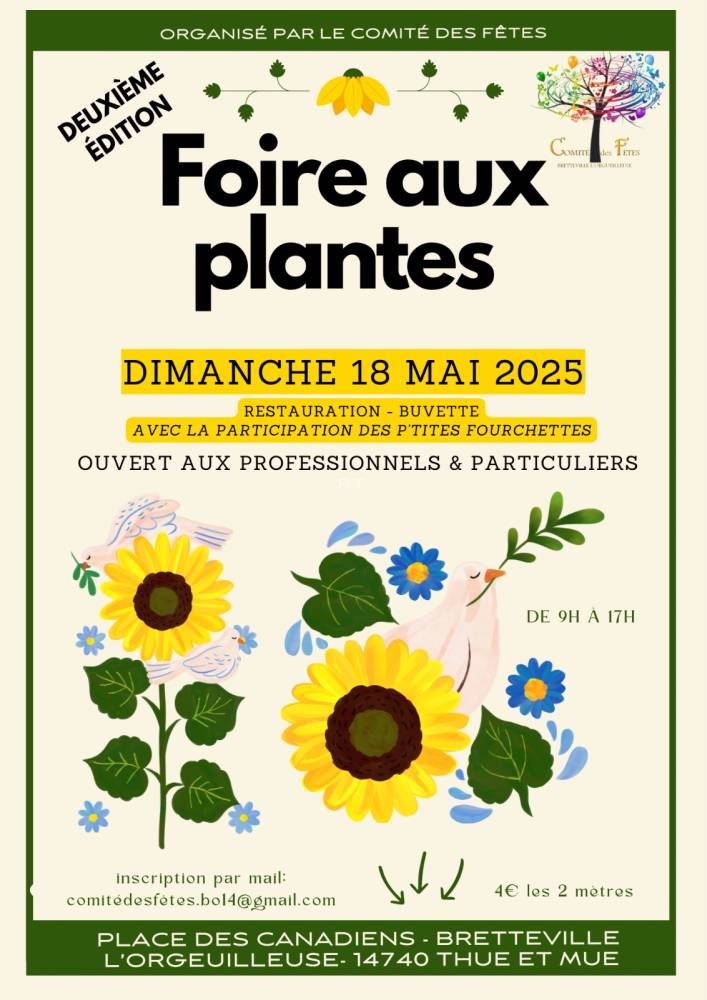 Foire aux plantes  - Bretteville l'orgueilleuse 