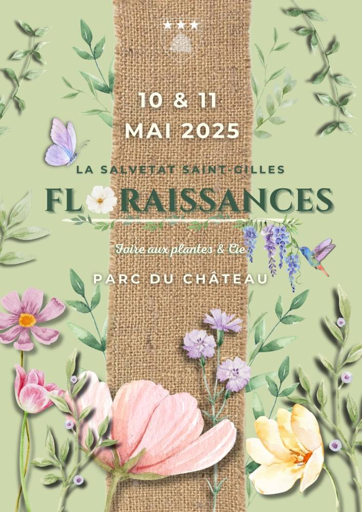 Floraissances, foire aux plantes - 31880, La Salvetat Saint-Gilles