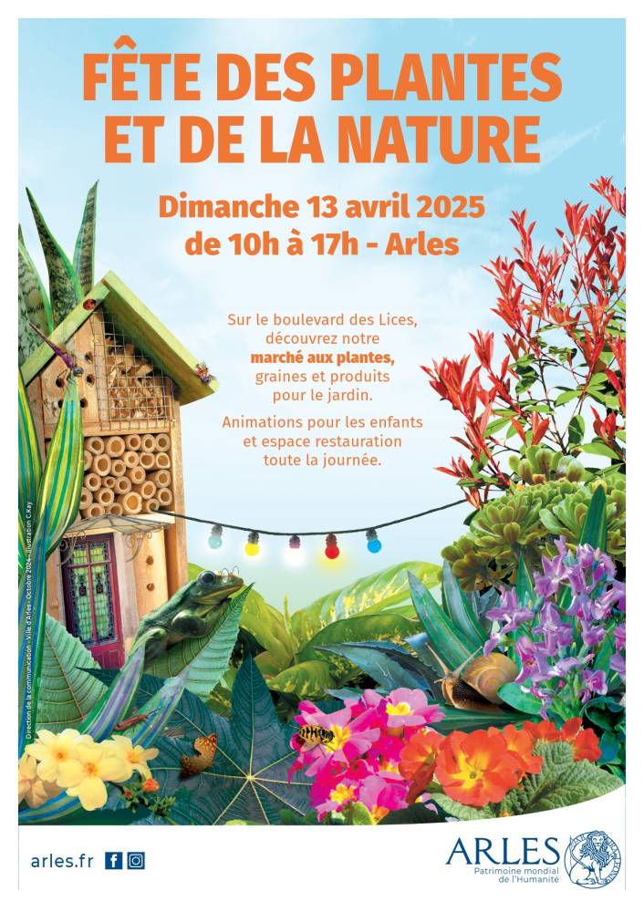 Fête des Plantes et de la Nature 2025 - Arles