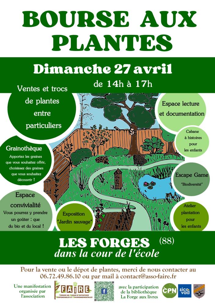 Bourse aux plantes - LES FORGES