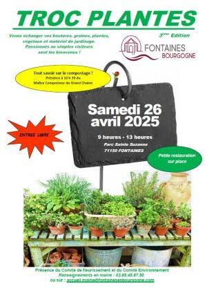 Troc plantes - FONTAINES