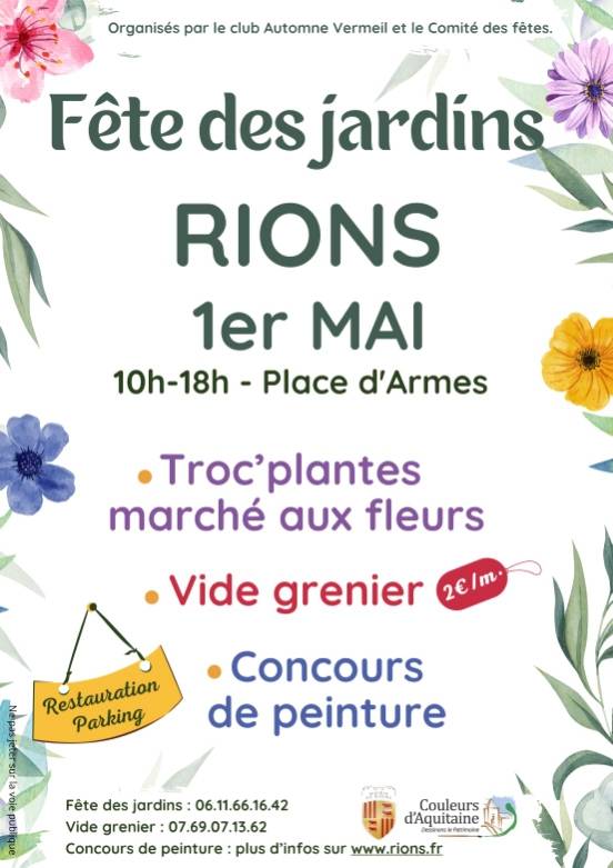 Troc plantes - RIONS 33410
