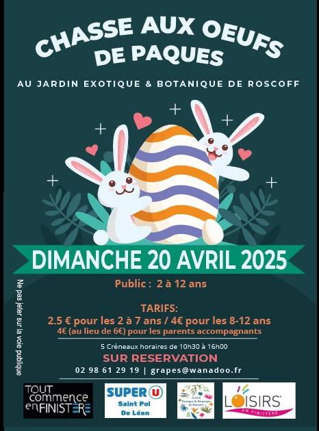 Chasse aux oeufs de Pâques - Roscoff 