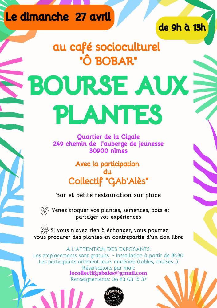 Bourse aux Plantes  - Nîmes 