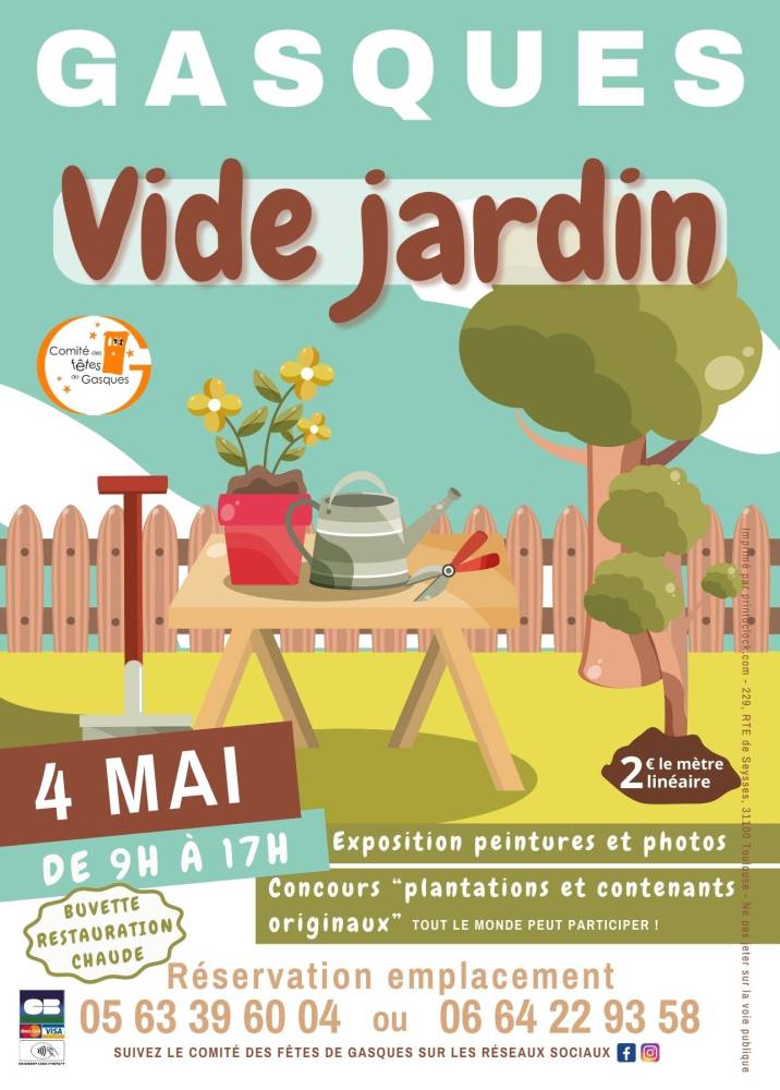Vide jardin - Gasques 82 - Gasques