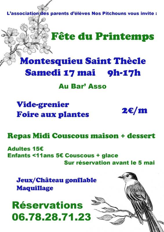 Fête de printemps foire aux plantes - Montesquieu