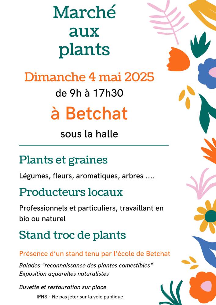 Marché aux plants de Betchat - Betchat