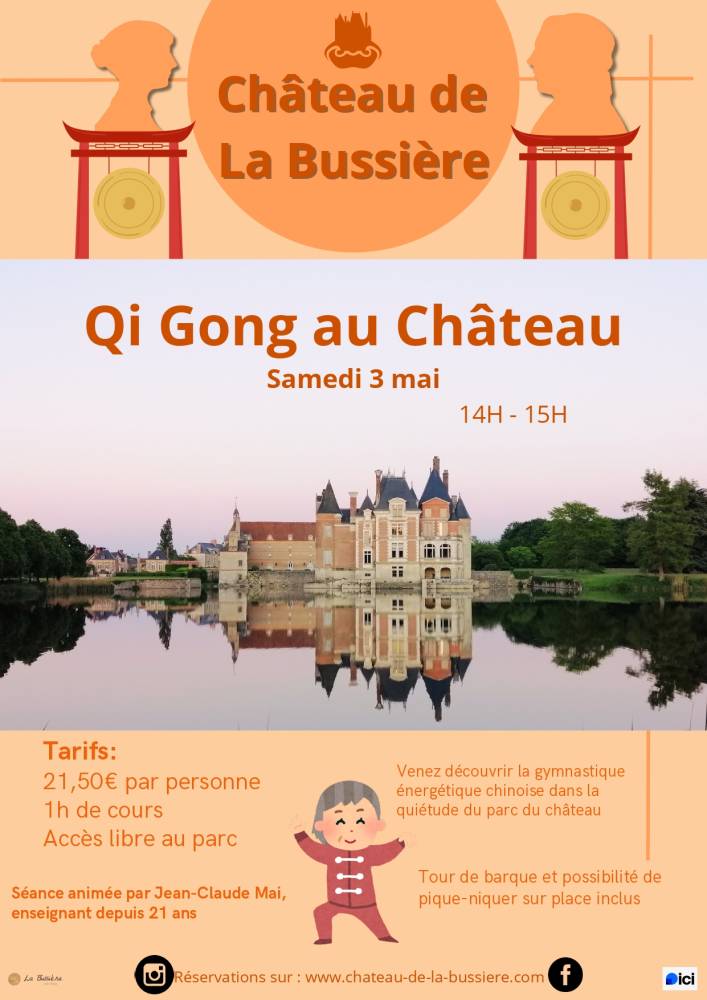 Qi Gong dans le parc - La Bussière