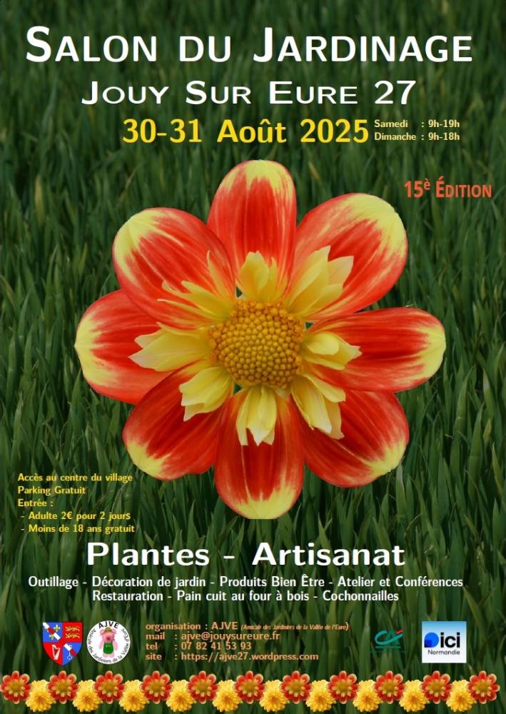 Salon du Jardinage - Plantes et Artisanat - de Jouy-sur-Eure (27) - JOUY sur EURE