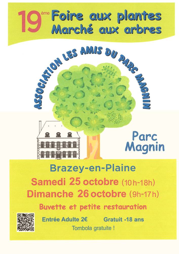 19 eme Foire aux plantes et Marché aux arbres - BRAZEY EN PLAINE 21470