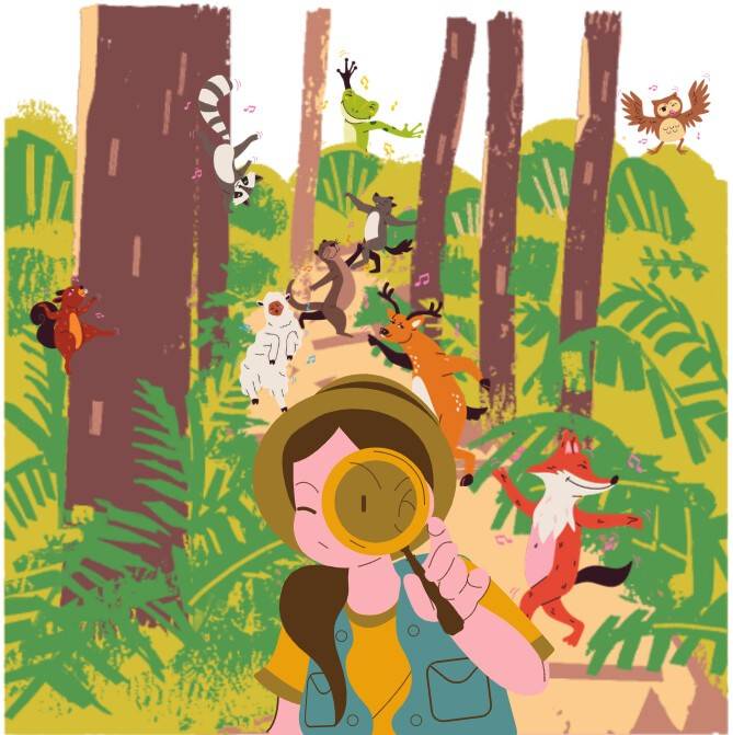 Qui sème le trouble dans la forêt ? 