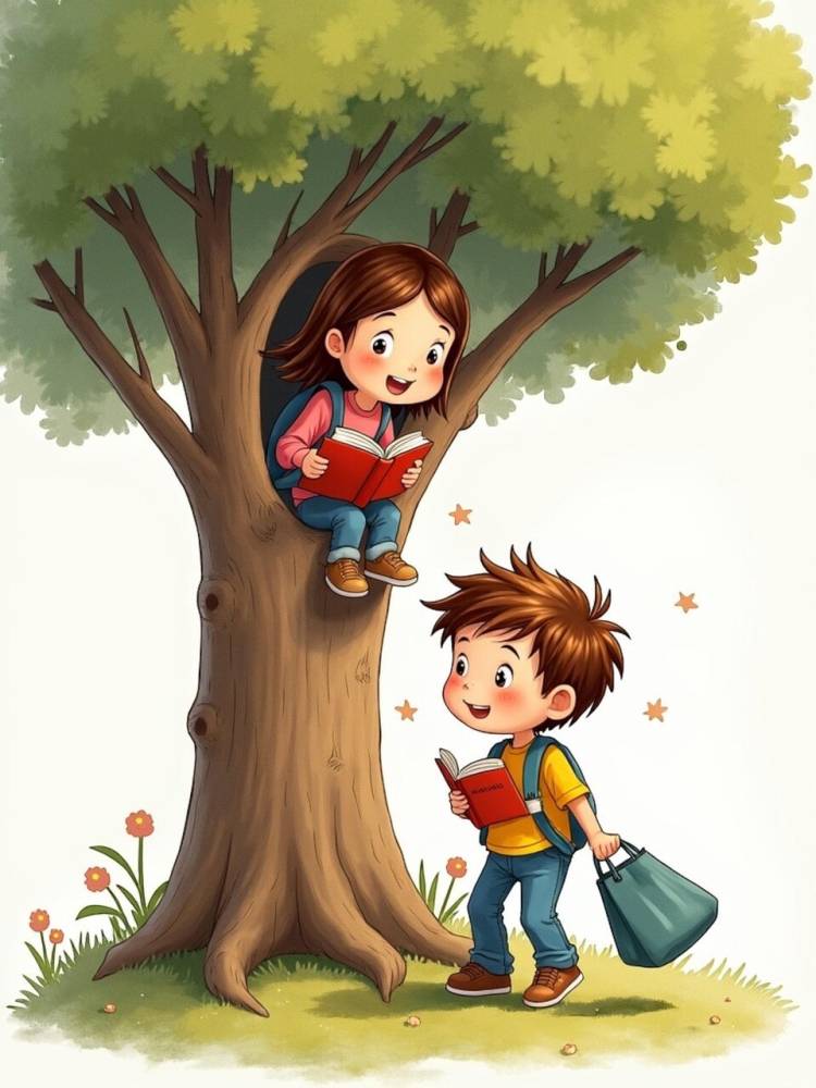 Merveilleux arbres, petites histoires au jardin