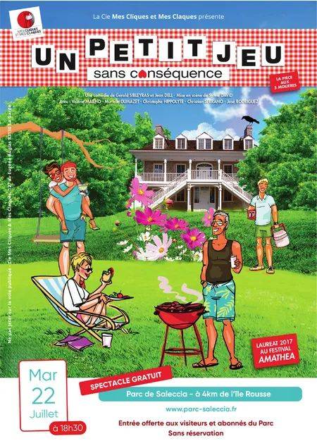 Théâtre ”Un petit jeu sans conséquence” - Île-Rousse