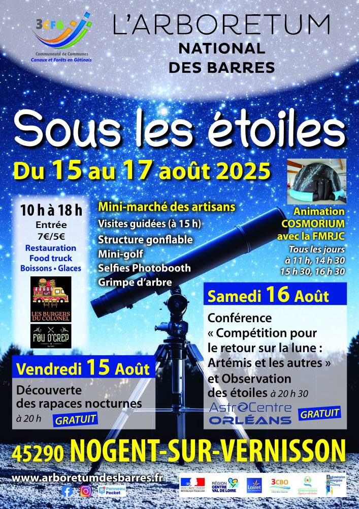 L'arboretum sous les étoiles - Nogent-sur-Vernisson