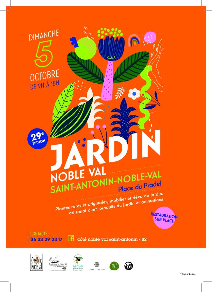 Jardin Noble Val - Saint Antonin Noble Val