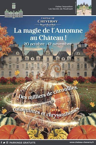 La magie de l'automne au Château de Cheverny - Cheverny