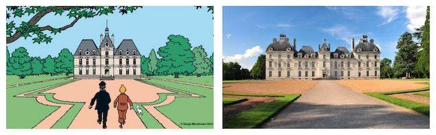 Exposition Les Secrets de Moulinsart - Cheverny