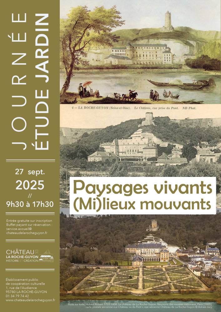 Journée d'étude jardin - La Roche-Guyon