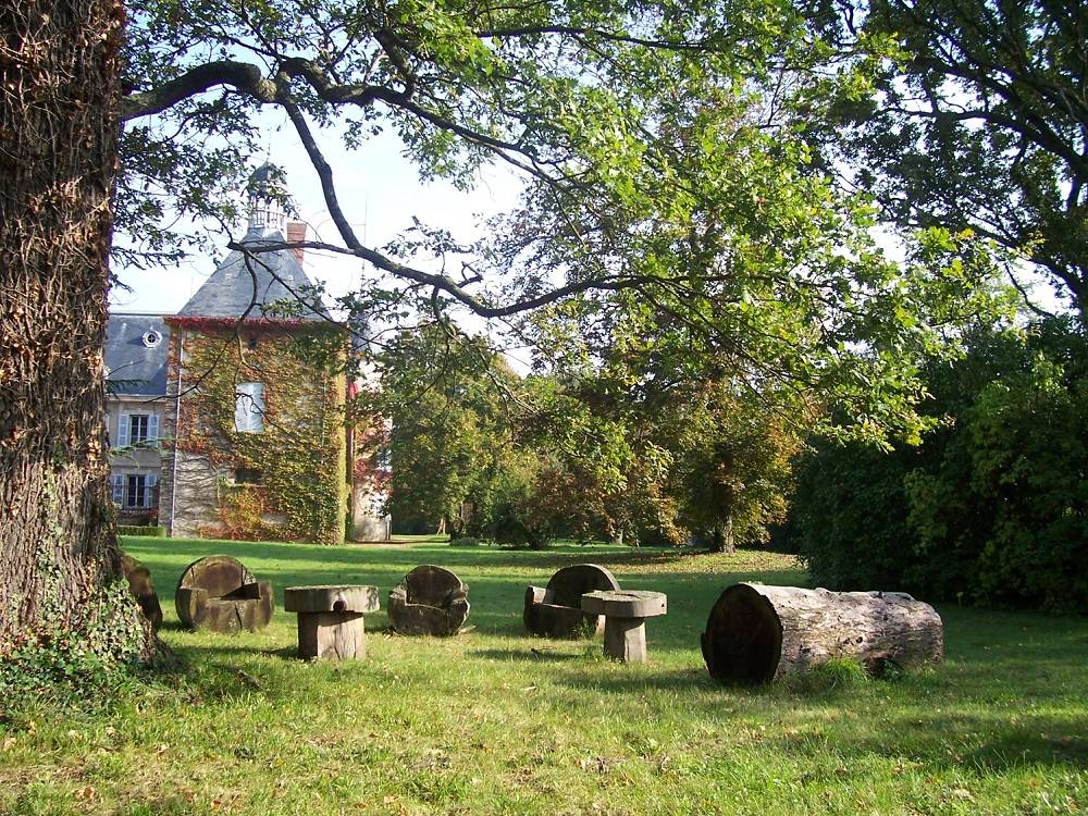 visite du Château de vaugirard - Champdieu