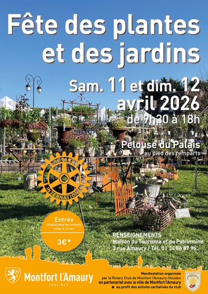 Fête des plantes et des jardins de Montfort-l'Amaury - Montfort-l'Amaury