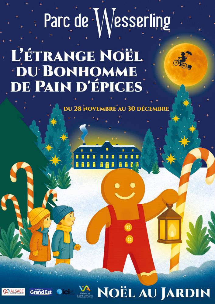 Noël au Jardin - L'Étrange Noël du Bonhomme de Pain d'Épices - Husseren-Wesserling