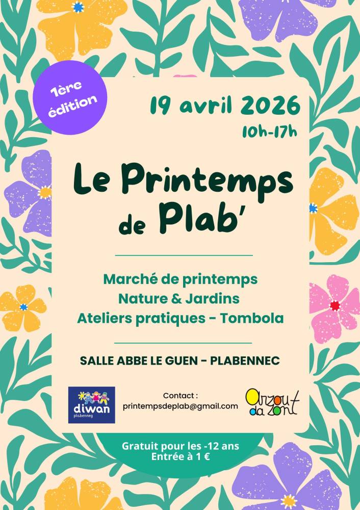 Le Printemps de Plab' - Marché de printemps - Plabennec