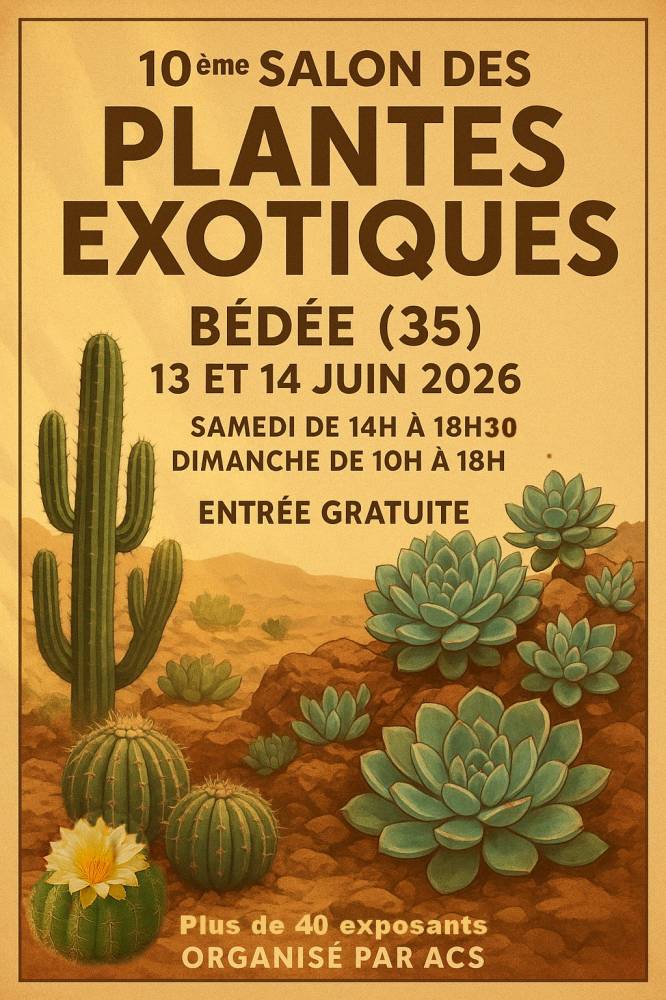 Salon des Plantes Exotiques ACS - Bédée
