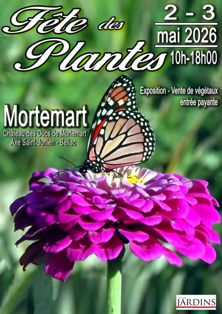 Fête des Plantes au Château de Mortemart – Édition 2026 - Mortemart