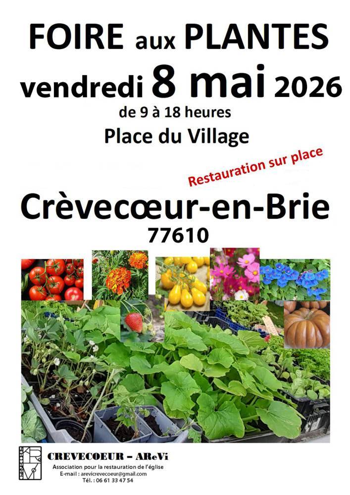 Foire aux Plantes - Crèvecœur-En-Brie