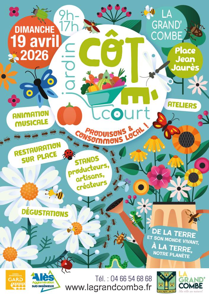 Côté jardin, côté court - LA GRAND'COMBE