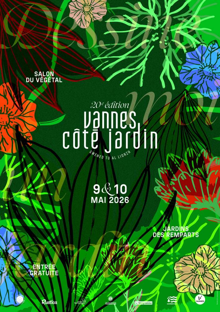 20e édition de Vannes côté jardin : « Dessine-moi un jardin »  - Vannes