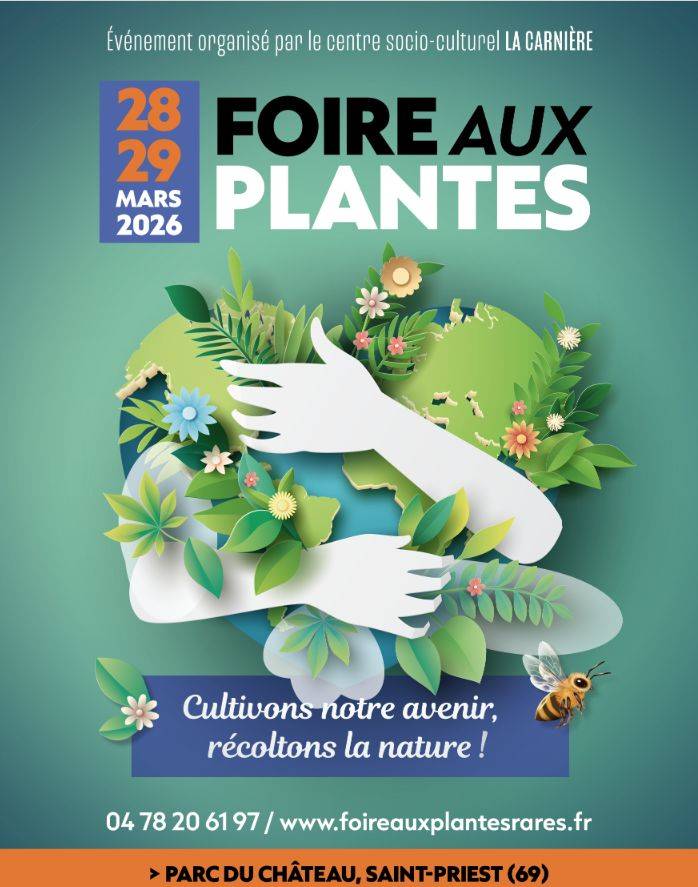 Foire aux plantes de Saint-Priest