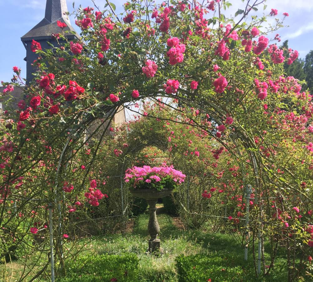 Atelier de taille de rosiers - Gerberoy 