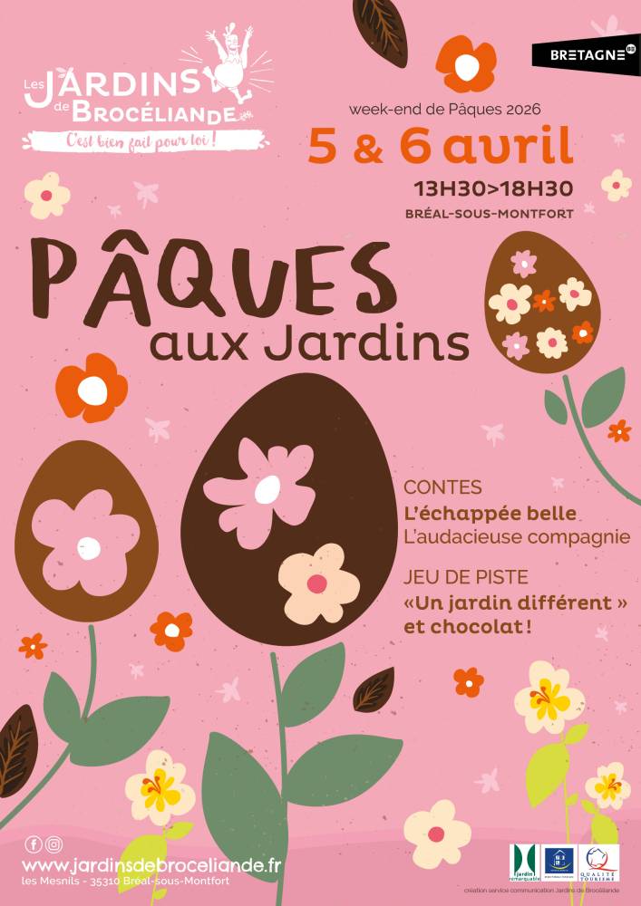 Pâques aux Jardins de Brocéliande - Bréal-sous-Montfort