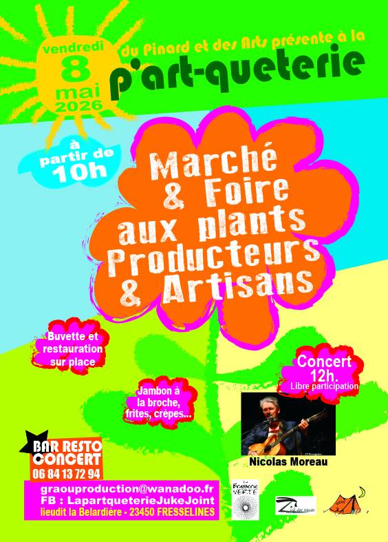 foire au plants concert - FRESSELINES