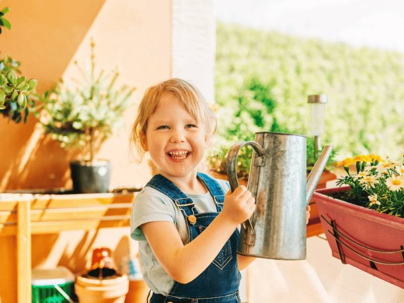  Atelier enfant ( à partir de 6 ans) : Jardinières fleuries