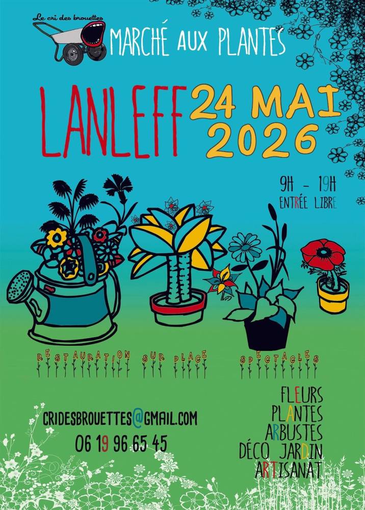 marché aux plantes  - Lanleff 