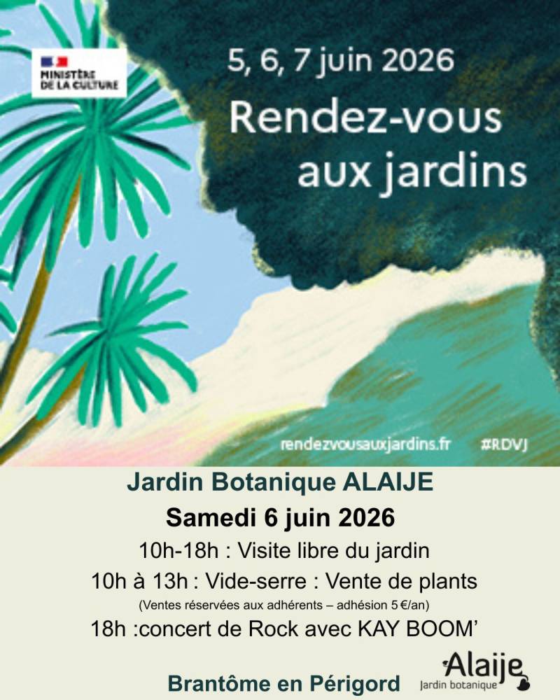 Rendez-vous aux jardins - Brantôme en Périgord