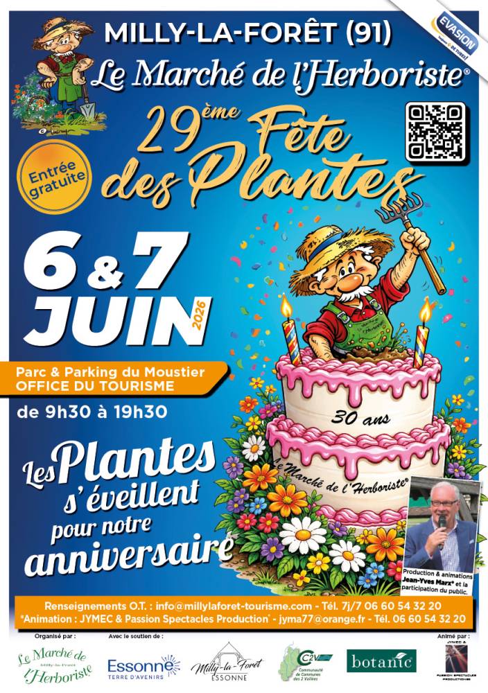 29ème Fête des Plantes - Le Marché de l'Herboriste® - MILLY-LA-FORET