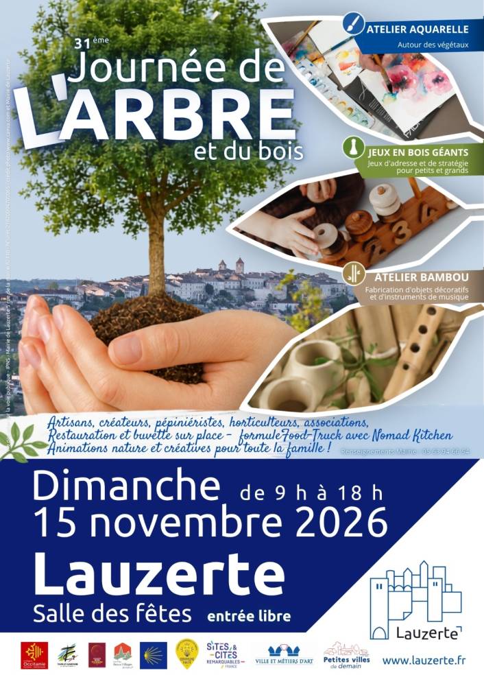 31e Journée de l'Arbre et du bois - Lauzerte  - Lauzerte