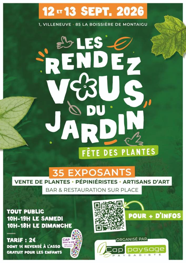 Fête des Plantes - Les Rendez-vous du Jardin  - La Boissière de Montaigu