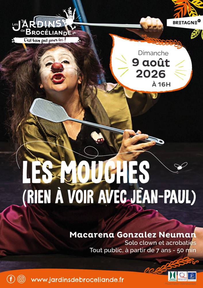 Spectacle : Les Mouches - Macarena Gonzalez Neuman - Bréal-sous-Montfort