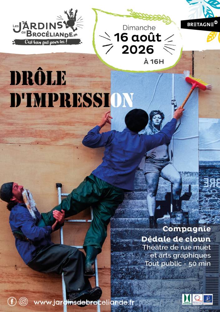 Spectacle : Drôle d’impression - Dédale de clown - Bréal-sous-Montfort