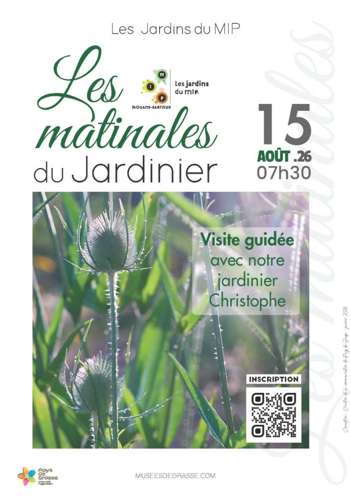 Les Matinales du Jardinier  - Mouans-Sartoux