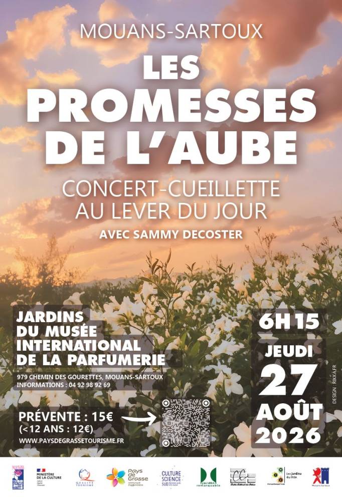  Les promesses de l'aube, concert-cueillette avec Sammy Decoster - Mouans-Sartoux