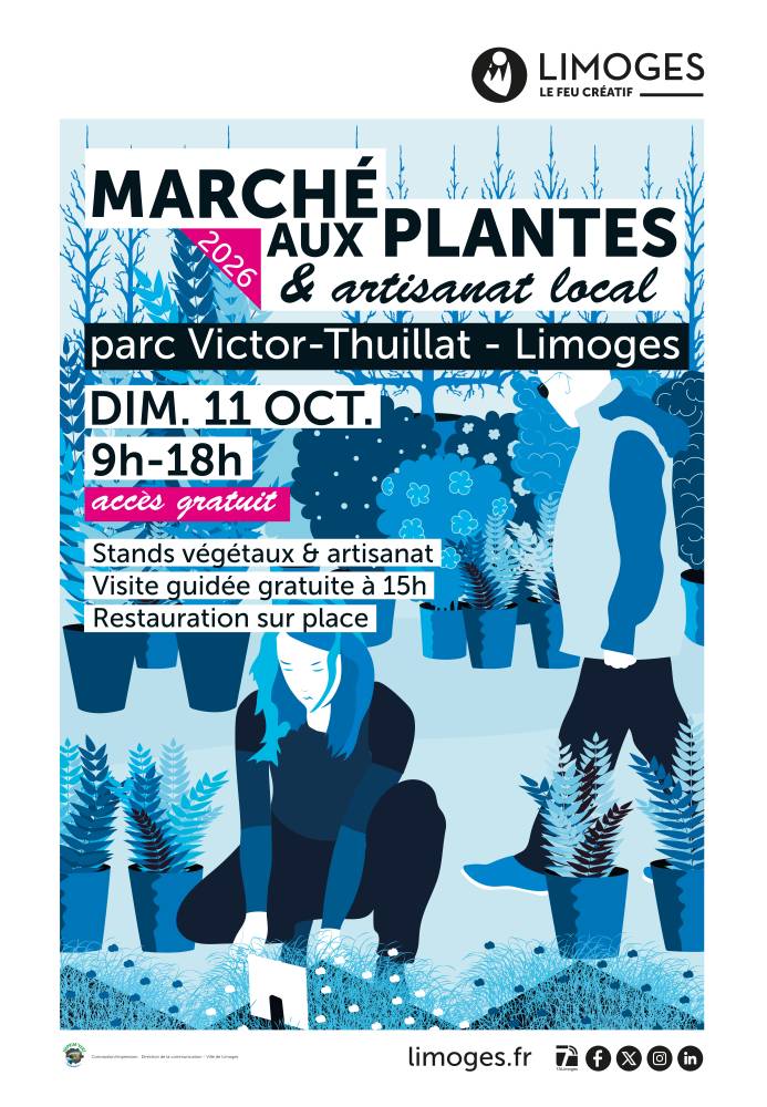Marché aux plantes  - Limoges