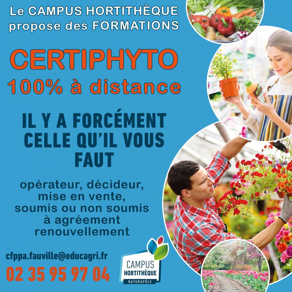 CERTIPHYTO - fauville en caux (76)