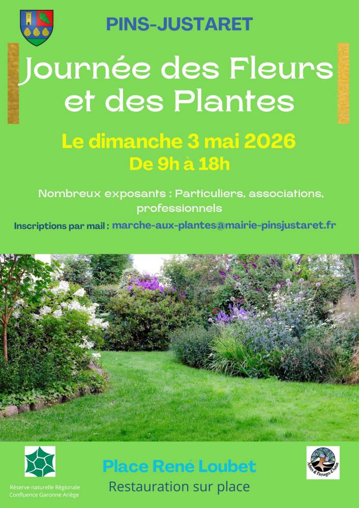 marché aux plantes du 03-05-2026 à Pins-Justaret - Pins-Justaret (31)